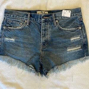 FREE PEOPLE DENIM SHORTS